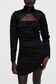 Limited Edition Satin Dress Black Dress