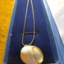Vintage Shell Pendant and Necklace Image 6