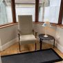 Selection of home furniture - sofa, dining set, and armchair Image 3