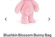 New JELLYCAT Blushkin Blossom Bunny Bag/Backpack Charm