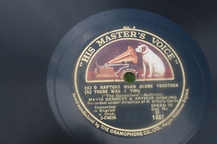 Antique Gramophone records