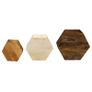 Coffee Table Set 3 Pieces Solid Mango Wood Image 5