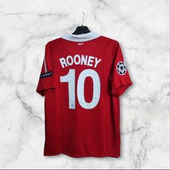 Man Utd (retro/ Rooney 10 ) Champions League Jersey .size L