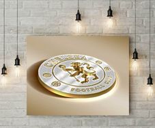 Chelsea logo printed picture on pvc foamex board