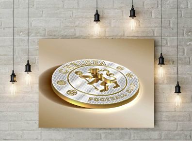 Chelsea logo printed picture on pvc foamex board