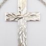 925 vintage Sterling silver cross necklace Image 2