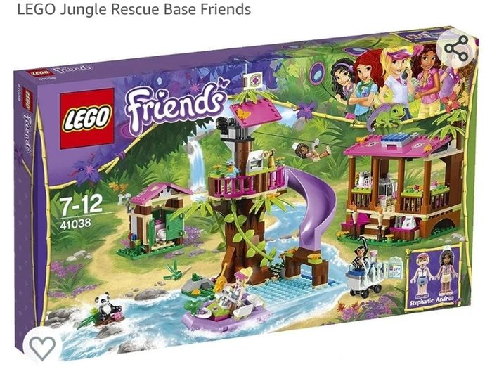 Lego Friends, Jungle Rescue base, 41038