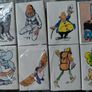 Vintage set of French matchboxes with all matches inside Image 2