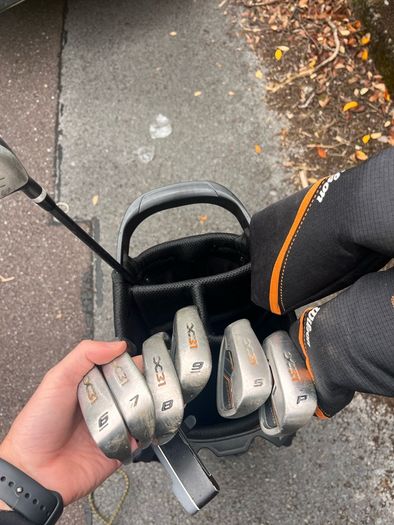 left handed golf set