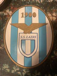 Official s.s.lazio football plaque free postage