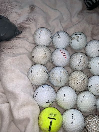 25 Mixed Tiltiest golf balls