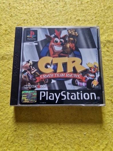 Ctr Crash team racing bandicoot PlayStation 1 ps1 PlayStation 2 ps2 games Original