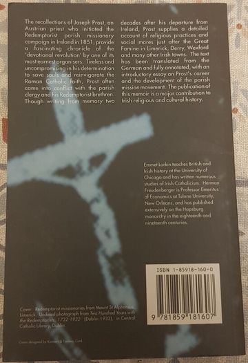 Irish Narratives: A Redemptorist Missionary In Ireland 1851-1854 by Joseph Prost