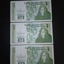 Five unc 1989 Queen meave lrish banknotes Image 2
