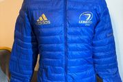 Leinster rugby Adidas puffer jacket . Good condition