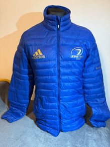 Leinster rugby Adidas puffer jacket . Good condition