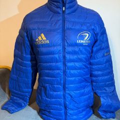 Leinster rugby Adidas puffer jacket . Good condition