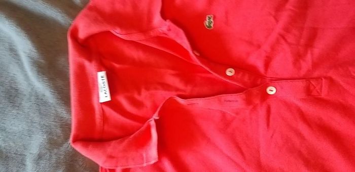Lacoste Coral Tennis Dress