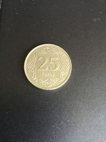 2019 Turkey coin 25 Kurus