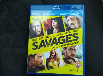 Savages Blu-ray Dvd