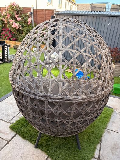 Rattan garden chair