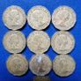 GB 1954 Three pence (2 Each or 15 the lot) Image 5