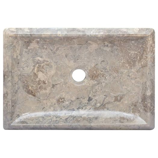 Sink Grey 50x35x10 cm Marble