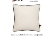 Oasis Medium Cushion - Cream/Green