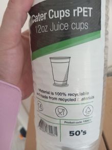 12oz plastic juice cups
