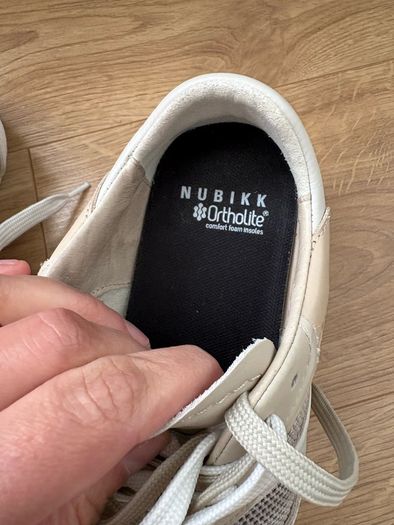 Nubikk shoes Brand new  Riley Morgan Beige Sneakers for Men Size 39