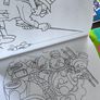 7 colouring and activity books Image 7