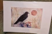 Imelda Bradley print - The Crow