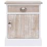 Bedside Cabinets 2 pcs 38x28x45 cm Paulownia Wood Image 5