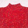 Savida Chunky Red Speckled Cable Knit Jumper 14UK/42EU Image 8