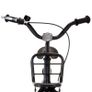 Kids Bike with Front Carrier 12 inch Black and Orange Image 5