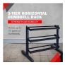 GDR363B 3-Tier Dumbbell Rack Image 5