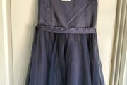 Beautiful Monsoon dress navy 12-13 BNWT