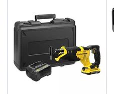 Stanley FatMax V20 18V Reciprocating Saw Kit + 8 Multi Material Blades