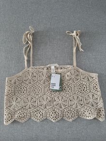 H&M Cropped Cami Top Brand New