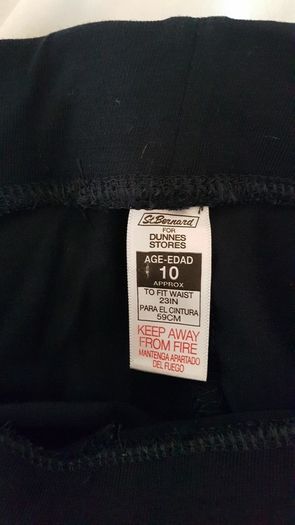 Girls navy  leggings