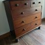 Mahogany chest of drawers Image 4