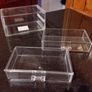 Small Plastic Storage Container With Drawers. Used Image 2