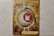 Welcoming Latern Gold Secret Rare Trainer Pokemon Card