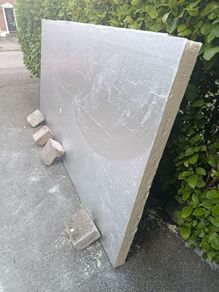 almost 2 sheets 70mm insulation
