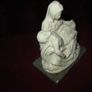 Vintage "Our Lady Of Sorrow" Ornament (4.5"l /5"t ) Image 3