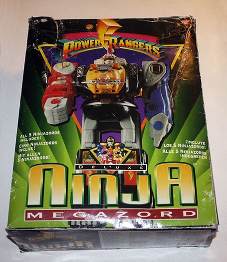 Vintage Mighty Morphin Power Rangers Deluxe Ninja Megazord