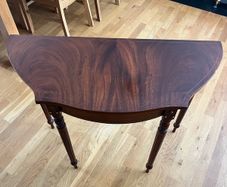 Mahogany console