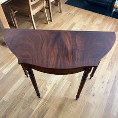 Mahogany console