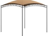 Gazebo 3x3x2.65 m Taupe 180 g/sq. m