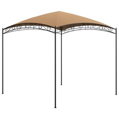 Gazebo 3x3x2.65 m Taupe 180 g/sq. m